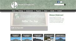 Desktop Screenshot of houseofhopemn.com